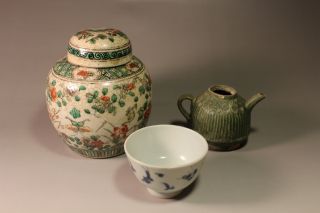Some Old Porcelain Items From China/japan photo