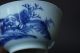 Antique Chinese 18c Blue And White Nanking Cargo Tea Bowl And Saucer Porcelain photo 6