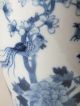 19th C Chinese Porcelain Blue And White Birds Vase And Cover Vases photo 4