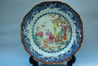 Antique Chinese 18thc Famille Rose Plate photo