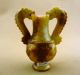Chinese Classical Double Dragons Carving Old Jade Mandarin Duck Pot/10 - 046 Vases photo 2