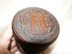 Old Chinese Carved Covered Bamboo Box Boxes photo 1