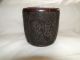 Old Chinese Carved Covered Bamboo Box Boxes photo 6