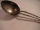 Oriental Silver Spoon With Bamboo Design Handle Maker Ow Other photo 3