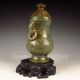 Chinese Hetian Jade Pot & Lid Nr Pots photo 4