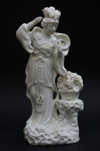 Chinese Porcelain Blanc De Chine Figure photo