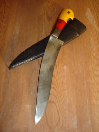 Unusual Islamic Indo - Persian Pesh Dagger Knife Axe Sword Kard Mace Shield Katar photo