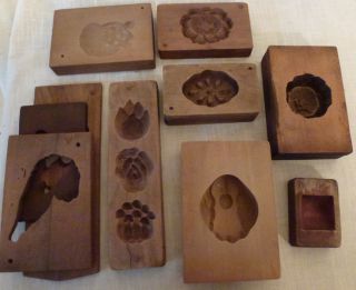 Japanese Kasigata Mold,  Assortment Of Molds photo