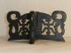 Estate 3 Vintage/antique Asian Wooden Stands W/scrolling Decoration.  Nr Other photo 2