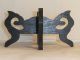 Estate 3 Vintage/antique Asian Wooden Stands W/scrolling Decoration.  Nr Other photo 4