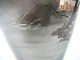 Very Fine Japan Japanese Brass Copper & Silver Landscape Decor Vase 20th Century Vases photo 8