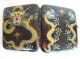Antique Old Chinese Cloisonne Cigarette Box With Dragon Designs Boxes photo 2