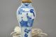 A Chinese 18c Blue&white Figural Vase/lamp - Kangxi Vases photo 4
