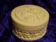 ~~beautiful Antique Chinese Hand Carved Faux Ivory Trinket Box ~canton C1900~ Boxes photo 1