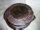 Antique Chinese Woodern Vase Stand Hand Carved Stunning A/f L@@k Woodenware photo 2