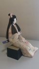 A Japanese Geisha Kimono Doll Sitting Dolls photo 1