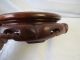 Antique Chinese Rose Wood Display Plate,  Bowl,  Vase Or Lamp Stand For Lamps Nr Vases photo 2