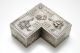 Chinese Antique Republic Period Silver Carved Jewelry Box Other photo 10