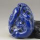 Chinese Lapis Lazuli Pendant - Dragon & Ruyi Nr Necklaces & Pendants photo 2