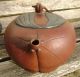 Antique Chinese Yixing Redware Teapot Signed Modelling Pots photo 2