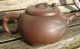 Antique Chinese Yixing Redware Teapot Signed Flowers And Bug Pots photo 1