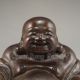 Chinese Hard Wood Statue - Laughing Buddha Nr Buddha photo 1