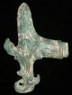Vintage Chinese Shang Gen.  Power Weapon Bronze Bird Statue Spear Dagger - Axe戈6 