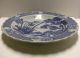 Imari Charger Blue And White With Dutch Ship And Symbolic Turtle Marked Large Plates photo 11