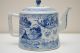 19thc Chinese Antique Porcelain Blue And White Teapot Other photo 3