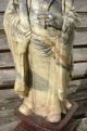 Large Antique Chinese Soapstone Deity Immortal Figure Statue Other photo 6