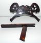 Antique Vintage Chinese Deeply Hand Carved Wood Display Stand For Plates Other photo 3