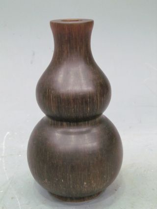 Chinese Ox Horn Carving Vase photo