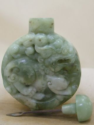 Rare Green Jade Chinese Antique Hand Jade 