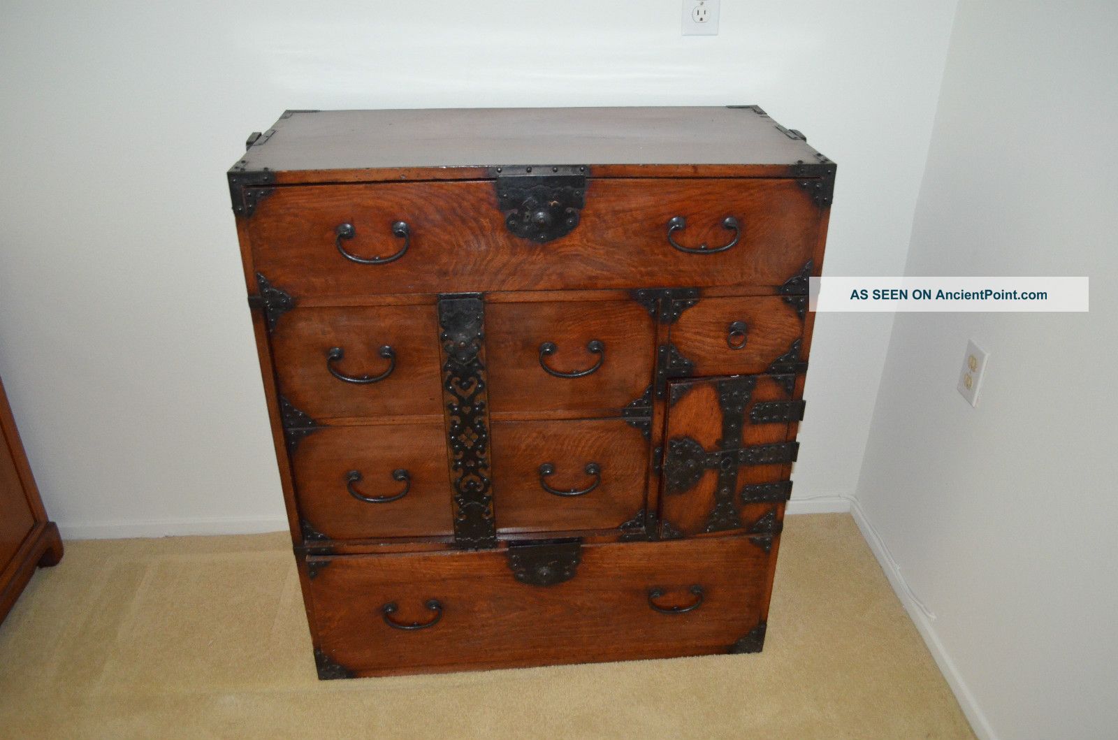 Antique Japanese Tansu,  Meiji ?,  Bought In Tokyo In The 60 ' S Other photo