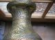 Islamic Persian Vase Silver Bronze Cairoware Mamluk Arabic Script Antique Best Middle East photo 2