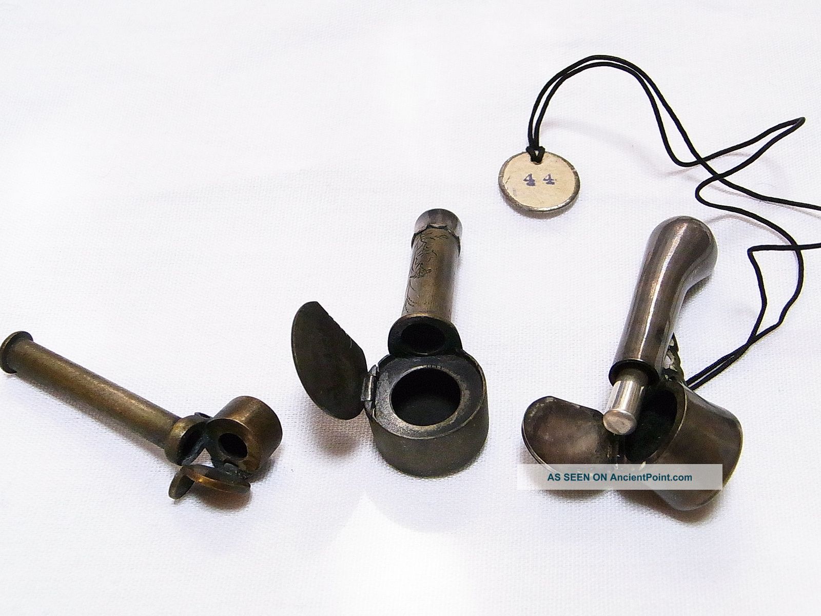 Tiny Japanese Brush And Ink Holder - Yatate - Set Of 3 Other photo