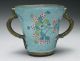 Charming Chinese Peking Enamel Loving Cup Glasses & Cups photo 2