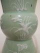 23.  A Chinese Celadon Gu Fu Vase Late Qing Other photo 3