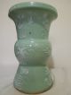 23.  A Chinese Celadon Gu Fu Vase Late Qing Other photo 5
