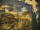 19th Century Chinese Antique Export Lacquer Fire Screen Furniture China Canton Other photo 9