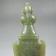 19th C Antique Chinese Heitan Jade Tongzi Dirk / Knife Other photo 6