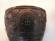 3 Chinese Carved Coconut Shells - 2 Funnels & A Cup 19thc Other photo 8