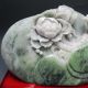 100% Natural Dushan Jade Hand - Carved Statues - - - Birds&lotus Nr/pc1988 Other photo 2