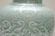 Early 20thc Chinese Antique Porcelain Celadon Glazed Vase Detailed Carved Other photo 3