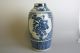 Huge Antique Chinese Porcelain Blue And White Vase,  18th Century.   46 Cm Vases photo 9