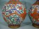 Chinese Famille Rose Porcelain Dragon & Phoenix Vase A Pair 18th C Other photo 2