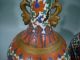 Chinese Famille Rose Porcelain Dragon & Phoenix Vase A Pair 18th C Other photo 8