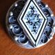 Vintage Pill Box Mother Of Pearl Inlay Silver Trinket Small Mosaic Snuff Iraqi Middle East photo 5