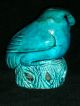 Antique Turquoise Glazed Chinese Porcelain Bird Porcelain photo 1