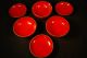 100+ Year Old Japanese Antique Lacquer Hand Painted Mackie Tea Rice Bowls (3) Bowls photo 3